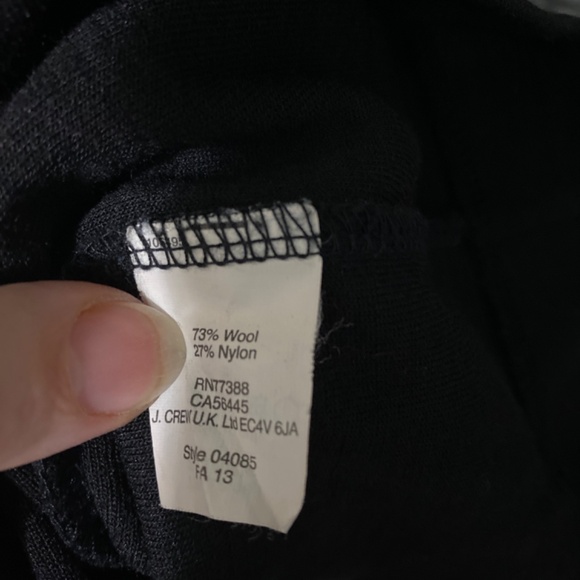 J. Crew Black Short Sleeve Sheath Dress - Picture 4 of 4